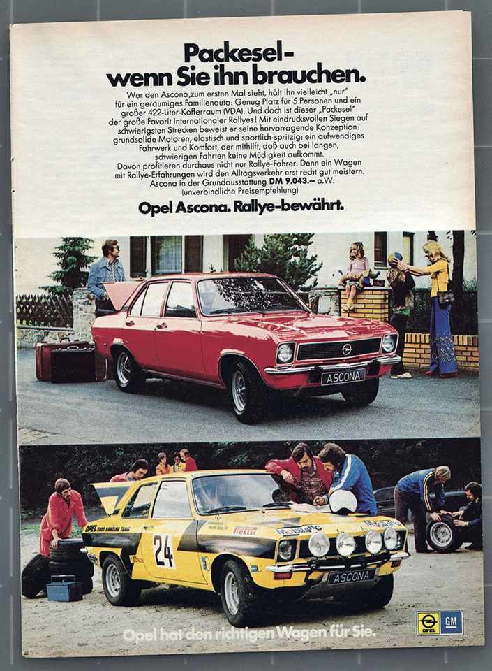 Opel Ascona - czego oczekujecie: dobregowyglądu?