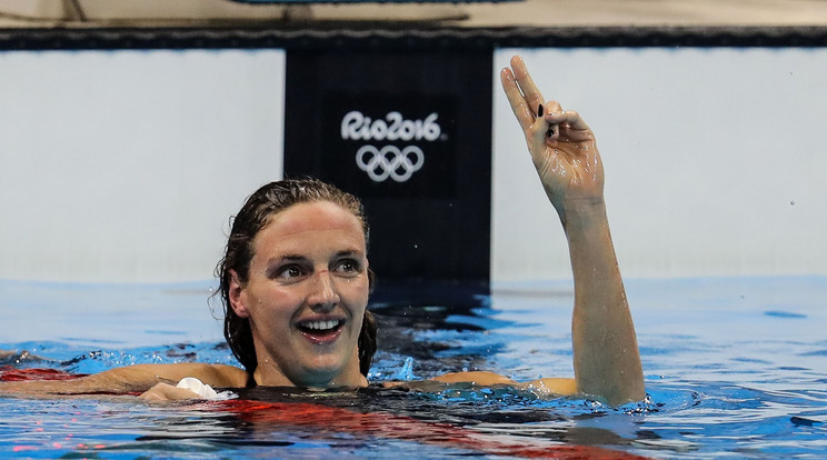 Hosszú Katinka világcsúccsal olimpiai bajnok! /Fotó: AFP