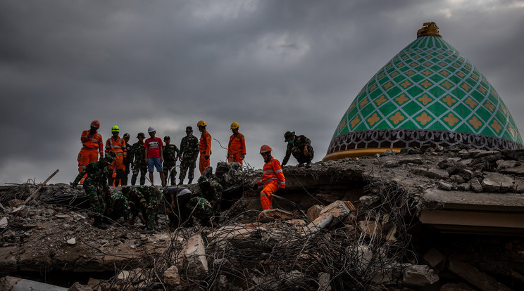 Lombok szigete a földrengés után - Fotó: GettyImages