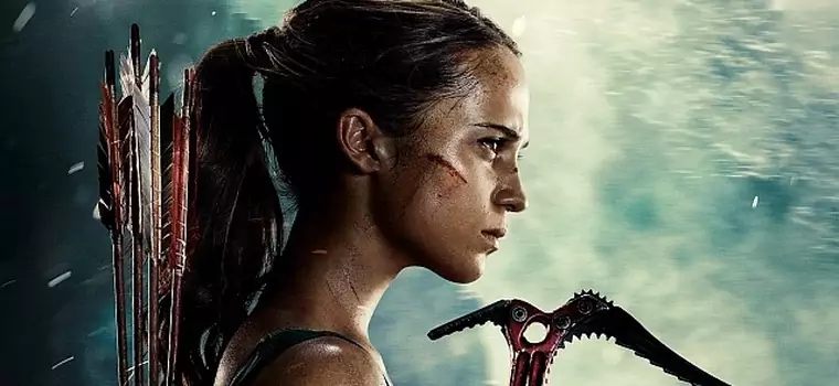 Lara walczy o życie na nowym materiale z filmowego Tomb Raidera