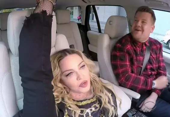 Madonna całowała się z Michaelem Jacksonem. Co jeszcze zdradziła w "Carpool Karaoke"?