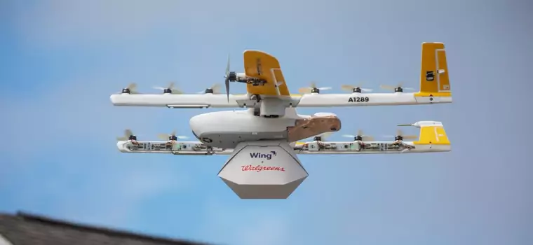 Drony Wing dostarczają już pierwsze przesyłki w USA