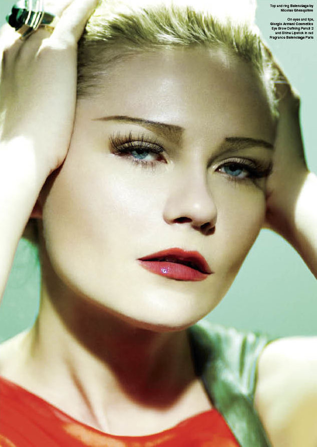 Kirsten Dunst w kwietniowym "V magazine"