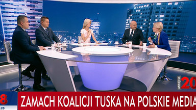 Awantura w TVP Info. "Ja nie chcę kąsać kolegów z TVN-u"