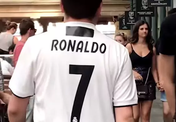 Koszulka Ronaldo z Juventusu w wersji "zrób to sam". Można stworzyć ją w 5 minut