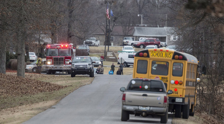 Lövöldözés volt egy amerikai gimnáziumban /Fotó: MTI