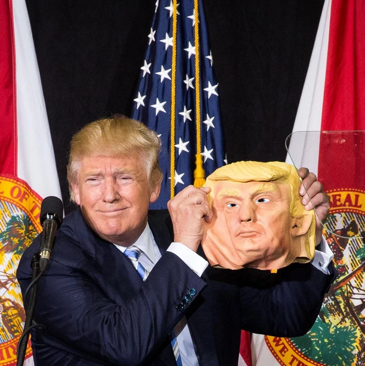 Donald Trump Campaigns In Sarasota
