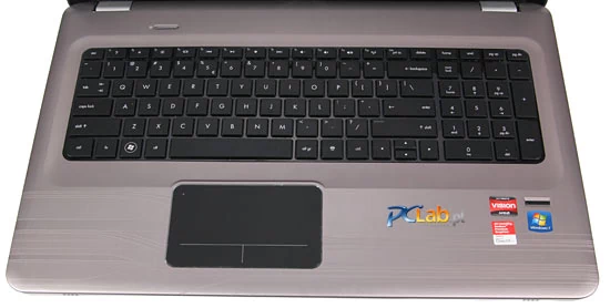 Klawiatura HP Pavilion dv7-4025ew jest dosyć wygodna