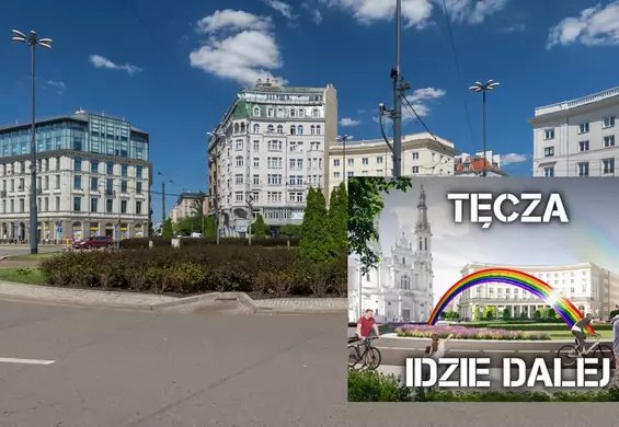 "Nie chcieli Tęczy, będą mieli Łuk LGBT+". Chcą przywrócić symbol na Plac Zbawiciela