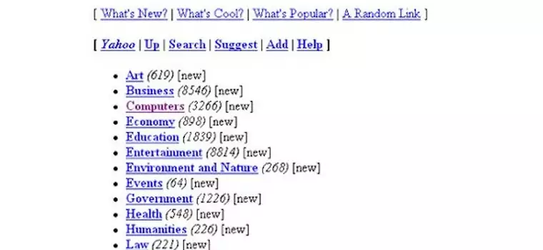 YouTube, Facebook, Yahoo i inne strony www. Zobacz, jak kiedyś wyglądały!