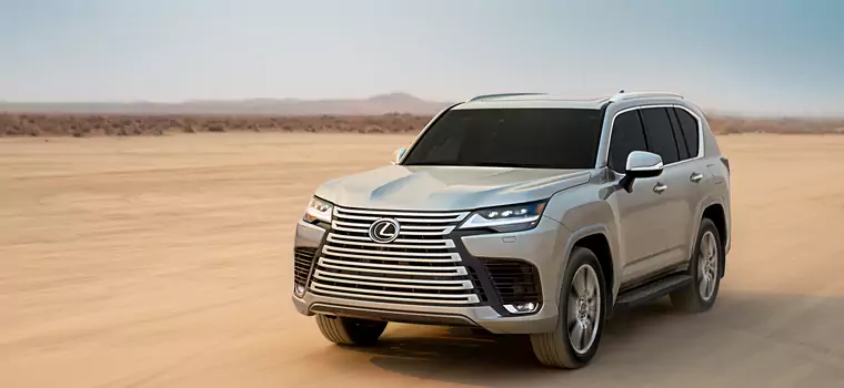 Lexus LX na nowo. Terenówka po królewsku