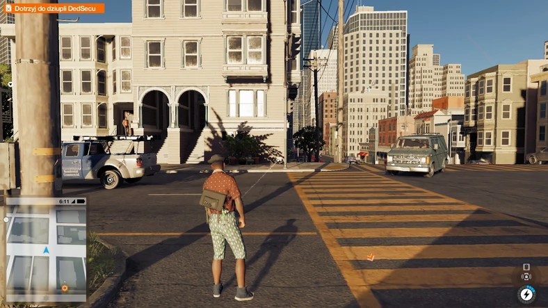 Watch Dogs 2 - Skrzyżowanie w San Francisco - niska