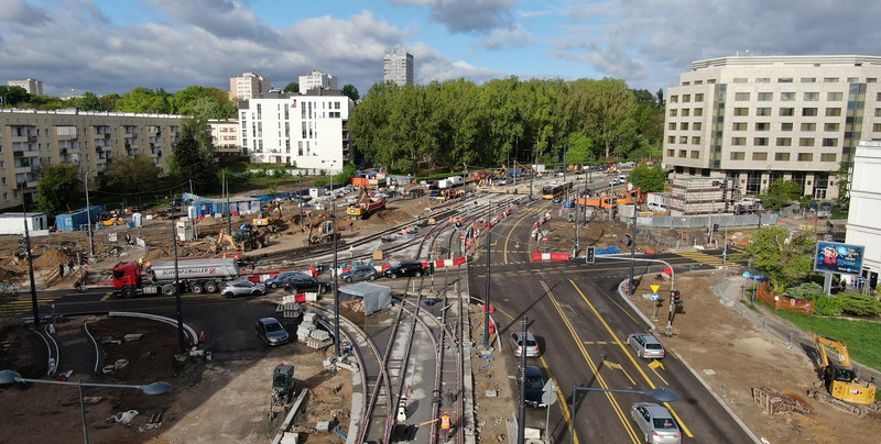 Tramwaj do Wilanowa. Wiemy, kiedy otwarcie ważnych ulic dla kierowców