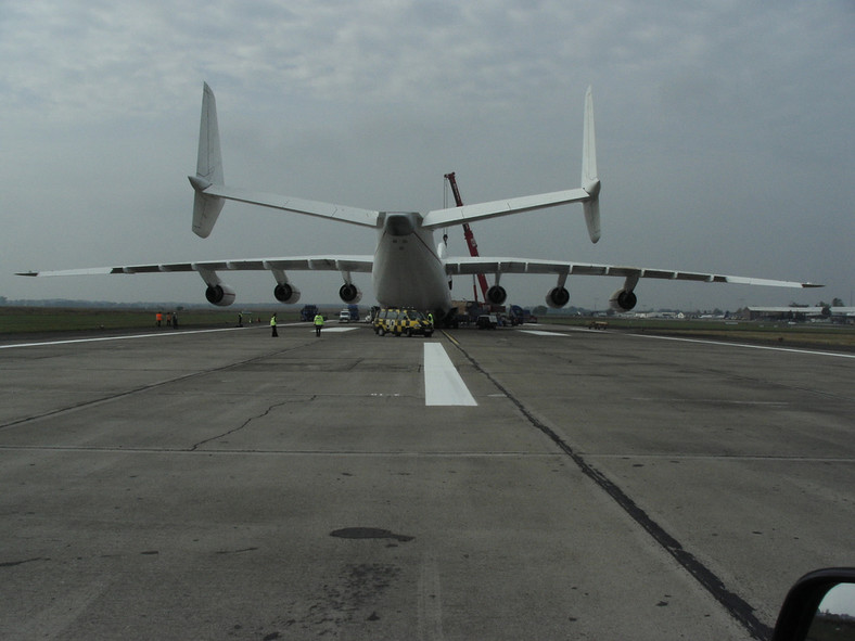 Największy samolot świata Antonow An-225. Fot. Sandsteinrad (CC BY-ND 2.0)
