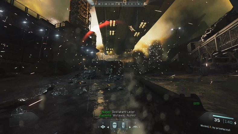 Call of Duty: Infinite Warfare - Płonąca woda: Rafineria - wysokie