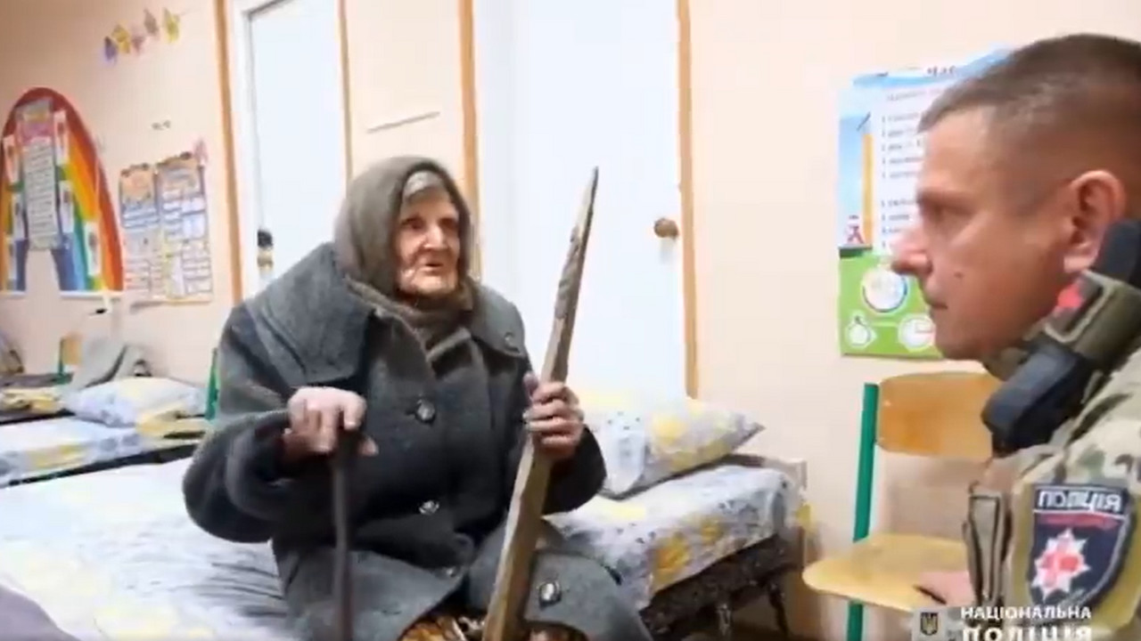 Dramat 98-latki. Uciekała 10 km pieszo z terenów okupowanych przez Rosjan