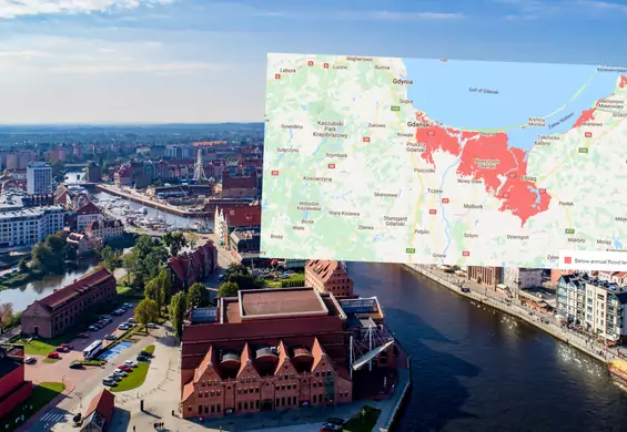 Gdańsk i 50 innych nadmorskich miast zniknie pod wodą. Domy straci 800 mln ludzi