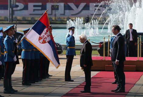 Poklon srpskoj zastavi: Prokopios Pavlopulos u dvodnevnoj poseti Beogradu