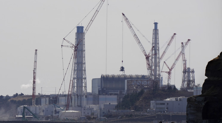 A Fukusima-1-es atomerőmű Okumában / Fotó: MTI/EPA