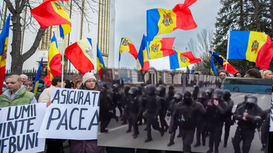 Mołdawia pod presją Rosjan. Zwolennicy Putina wyszli na ulice