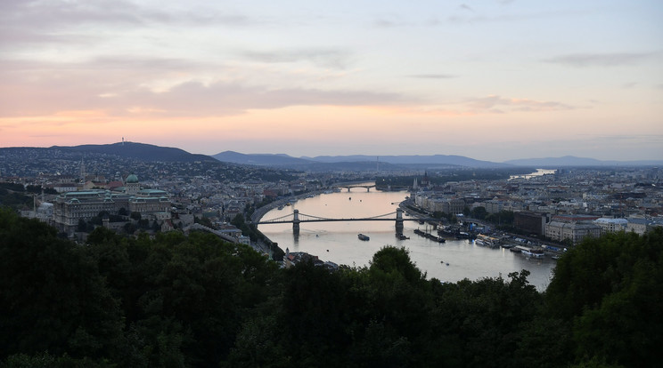 Először lesz Duna-átúszás Budapesten /Fotó: MTI-Czeglédi Zsolt