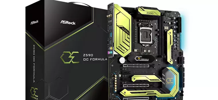 ASRock prezentuje płytę Z590 OC Formula przeznaczoną do ekstremalnego podkręcania