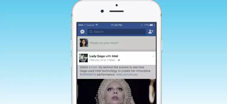 Na Facebooku pojawią się reklamy natywne