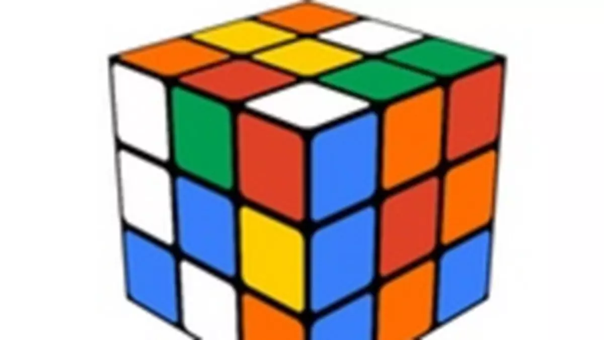Ułóż kostkę Rubika w... Google