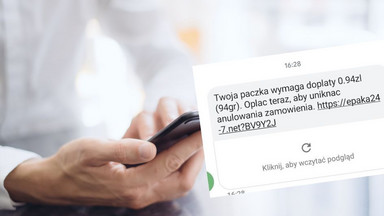 "Twoja paczka o numerze wymaga dopłaty". Taki SMS to pułapka. Policja bije na alarm