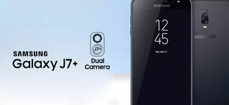 Samsung Galaxy J7+ z podwójnym aparatem, ale nie takim jak w Galaxy Note 8