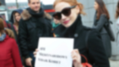 Jessica Chastain wspiera Polki w Międzynarodowym Strajku Kobiet. Zobaczcie zdjęcia