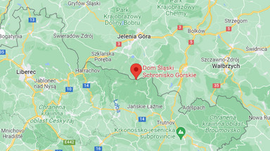 Pożar elewacji schroniska "Dom Śląski" w Karkonoszach