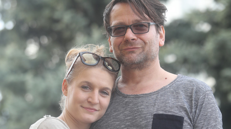 Lovasi Andrásnak a felesége, Földes Eszter színésznő a legnagyobb kritikusa /Fotó: Molnár Éva