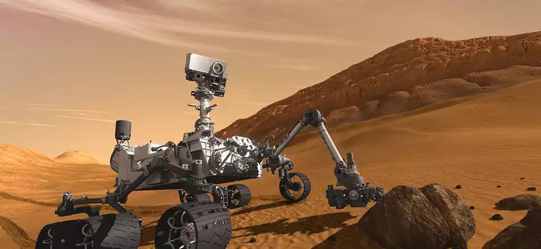 Łazik Curiosity mógł wykryć na Marsie "obce beknięcie"