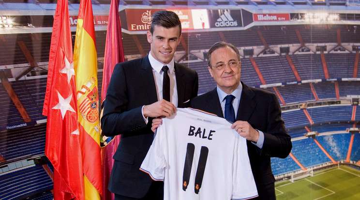 Gareth Bale 2013-ban igazolt a királyi gárdához  /Fotó: Northfoto