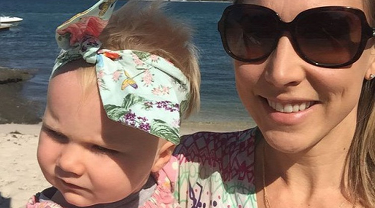 Diétán tartja 13 hónapos kislányát az ausztrál anyuka /Fotó: Instagram