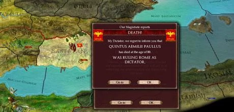 Screen z gry "Europa Universalis: Rome"