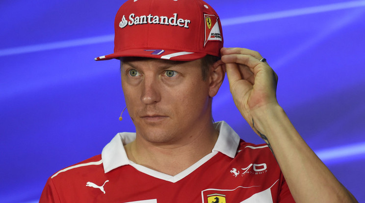 Räikkönen az Instagramon is szűkszavú /Fotó: AFP