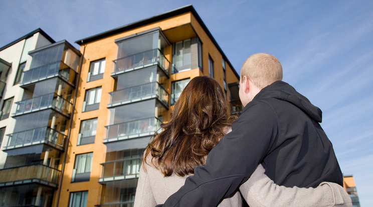 Lassan elérhetetlen magasságokba kerülnek a lakásárak / Fotó: Shutterstock