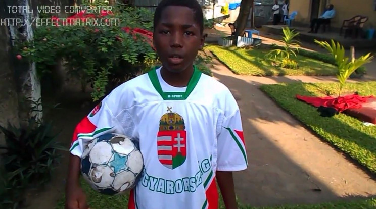 Israel Kabaya álma, hogy a legjobb focista legyen a világon /Fotó: YouTube Grebb
