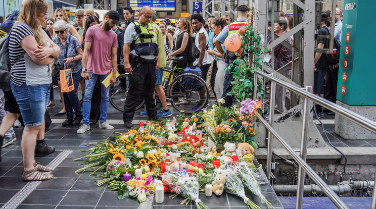 Továbbra is ismeretlen a frankfurti főpályaudvaron történt gyilkosság feltételezett elkövetőkének indítéka  / Fotó: MTI/EPA/Armando Babani
