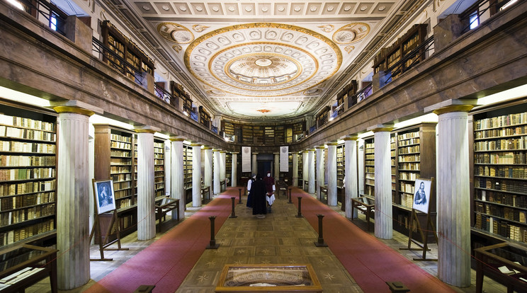 New Yorkban választották a legszebb könyvtárak közé a sárospatakit / Fotó: MTI Balázs Attila