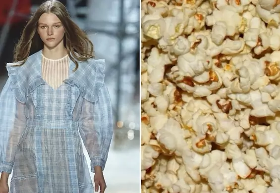 Jak wygląda 190 tys. litrów rozsypanego popcornu? Calvin Klein zrobił to na wybiegu. Jest wideo