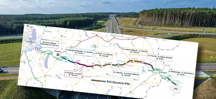 Drogowcy chcą wybudować na raz aż 113 km drogi S10. Będzie lepszy dojazd do Szczecina