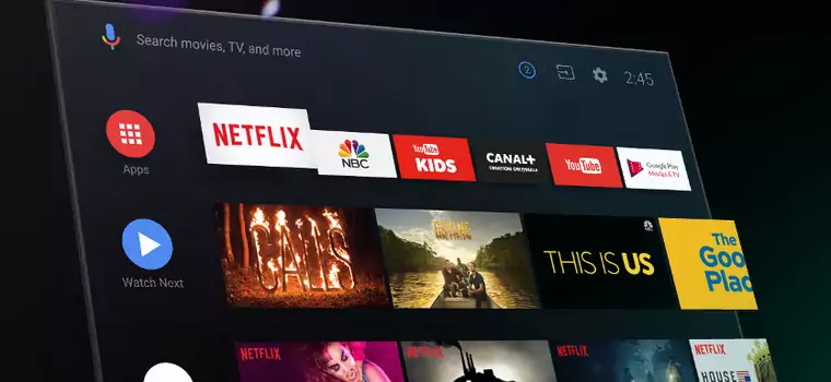 Google zaktualizuje system Android TV. Powodem ważna luka w zabezpieczeniach