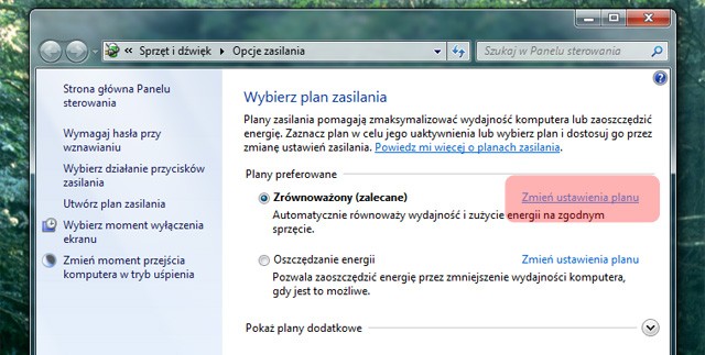 Poradnik Przywracanie Schematu Zasilania W Windows Opcje Zasilania