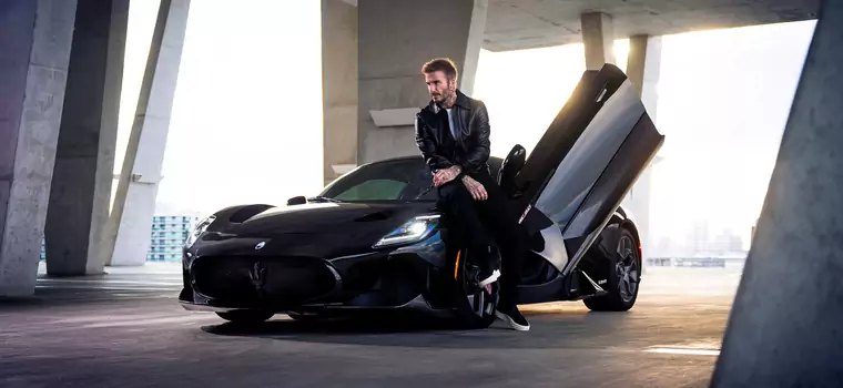 Nowe auto Davida Beckhama - Maserati MC20 Fuoriserie Edition