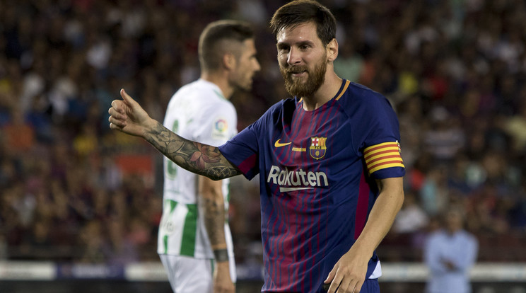 Messi a világ legjobban kereső focistája lesz, 2021-ig marad a Barcelona együttesénél /Fotó:AFP