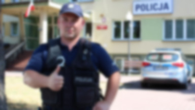 Policjant z Otwocka na urlopie uratował życie mieszkańca Chorwacji