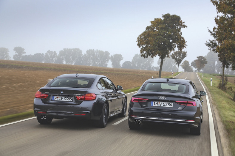 Audi A5 Sportback kontra BMW serii 4 Gran Coupé